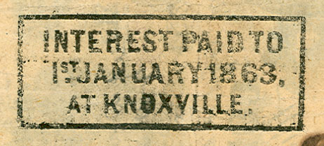 Knoxville TN 1863