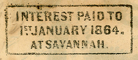Savannah GA 1864